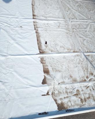 Lavaggio teli in pvc