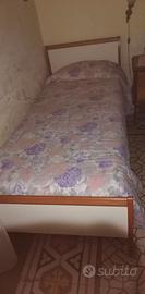 Lettino singolo + rete ortopedica