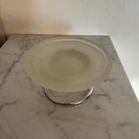 Portasapone appoggio vetro satinato