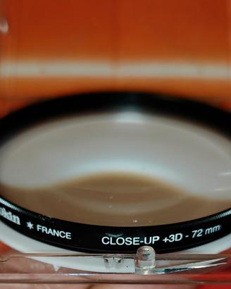filtro macro close - up +3D  72mm  cokin 