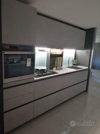 Cucina Snaidero Way cm. 300 finitura grigio pietra