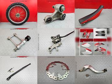 RICAMBI CARENE HONDA CRF 250 X 4T 2004 2009