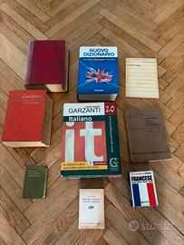Lotto/Set dizionari-prontuari vintage e moderni