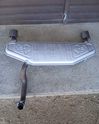 Marmitta originale Abarth 500 – scarico completo
