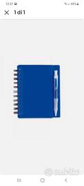 Block notes Taccuino blu appunti stickies note