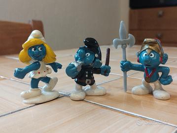 Puffi Schleich originali Peyo 1979-1981 vintage