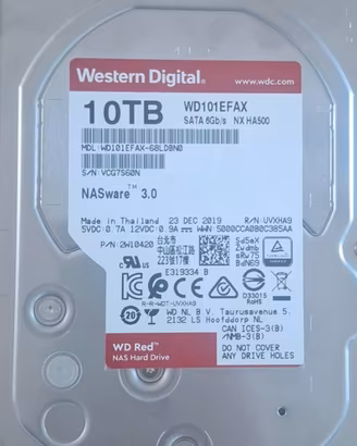 WD Red 10TB – WD101EFAX