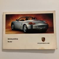 Libretto uso e manutenzione Porsche Boxster