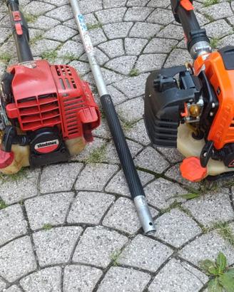 Decespugliatore e taglia rami