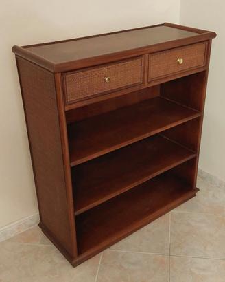 MOBILETTO VINTAGE LEGNO MARRONE NOCE