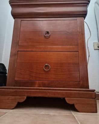 Camera da letto legno massello
