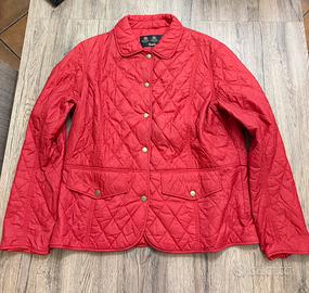 Giacca barbour donna rossa tailor quilt uk18
