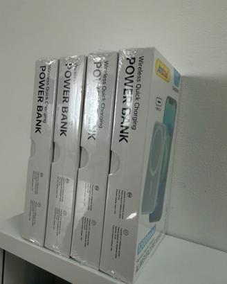 4 pz Powerbank MagSafe 12.000 mAh