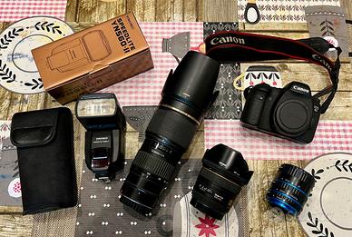 Canon Eos 6D + Obbiettivi e accessori