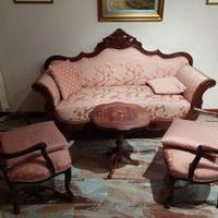 Salotto Luigi Filippo inizi ottocento