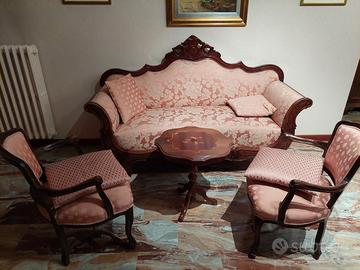 Salotto Luigi Filippo inizi ottocento