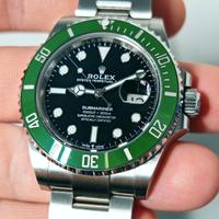 Rolex Sub data ghiera verde MK2 2025 126610LV 