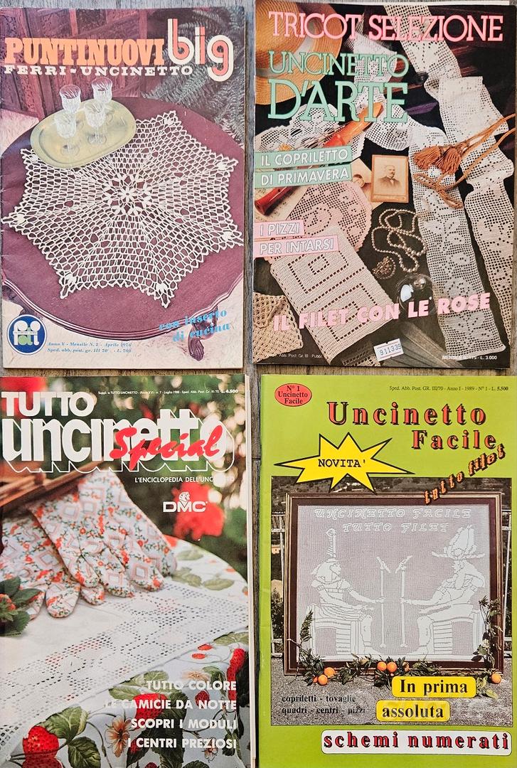 Riviste Vintage anni 70 di lavori all'uncinetto - Libri e Riviste In  vendita a Treviso