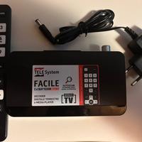 Decoder DVBT2 TELESystem Facile T2 HEVC
