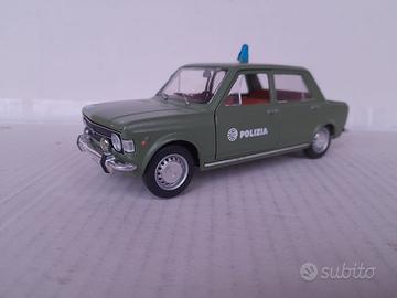 MODELLO AUTO FIAT 128 POLIZIA ARTIGIANALE 