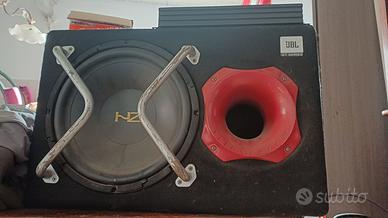 Subwoofer hertz e amplificatore Excalibur