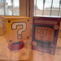 Lampada SUPER MARIO Punto interrogativo