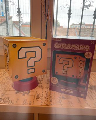 Lampada SUPER MARIO Punto interrogativo