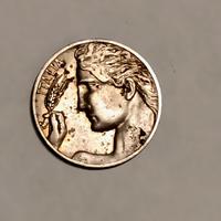 Moneta italiana 20 cent. 1912, buone condizioni.