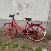 Bicicletta d’epoca rara freni a bacchetta