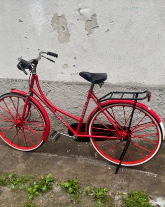 Bicicletta d’epoca rara freni a bacchetta