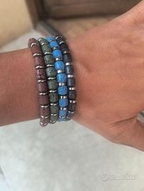 Bracciali in pietra lavica
