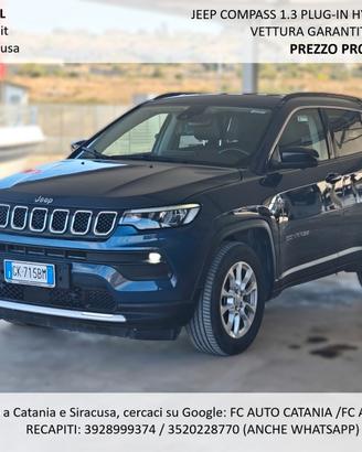 Jeep Compass 1.3 T4 190CV PHEV LIMITED 2022 - IVA 