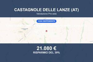 Immobile in asta di 111 m² a Castagnole delle Lanz