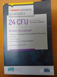 Libro concorso scuola 24 CFU