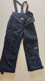 pantaloni neve tg 6 anni 
