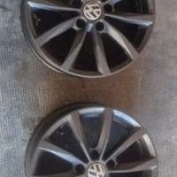 4 cerchi grigi in lega da 17  golf 7