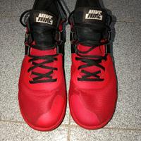 Scarpe Nike air max impact rosse e nere tg41