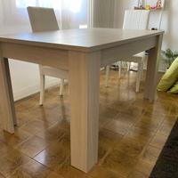 TAVOLO SOGGIORNO O CUCINA CON SEDIE