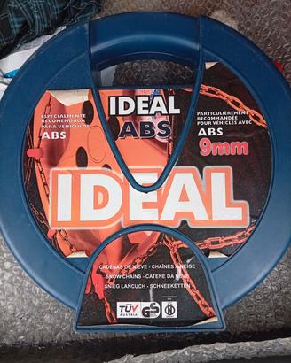 COPPIA CATENE DA NEVE IDEAL ABS 9MM GRUPPO 8 APPLI