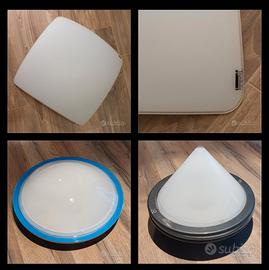 N.3 lampade plafoniere apparecchi illuminazione