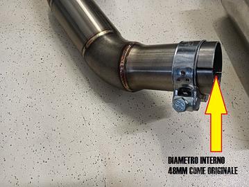 Terminale di scarico 500 Abarth