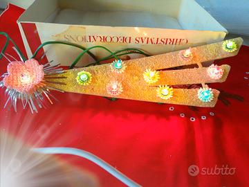 Stella cometa luminosa vintage