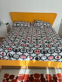 Letto matrimoniale con materasso 160x190