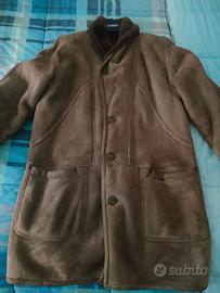 Montone da uomo, taglia XL, vera pelle. COMBIPEL