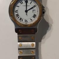 Cartier Santos 30mm Oro e acciaio Originale 100%