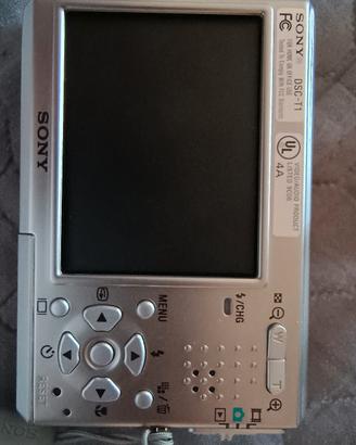 Sony Cyber-shot DSC-T1 GUASTA + Dock e Accessori 