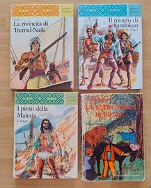 Libri Emilio Salgari edizioni vintage anni 70