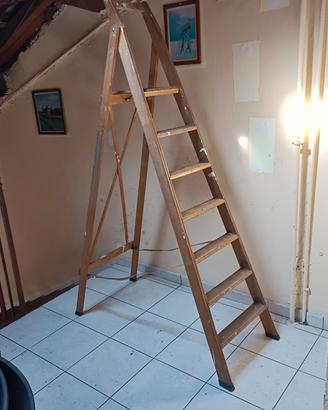scala in legno 