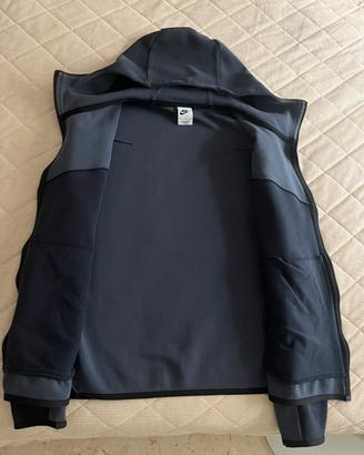 Felpa con Cappuccio Full Zip Tech