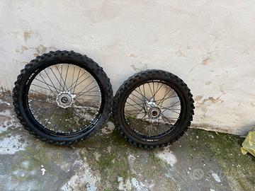 Cerchi excel + disco freno anteriore